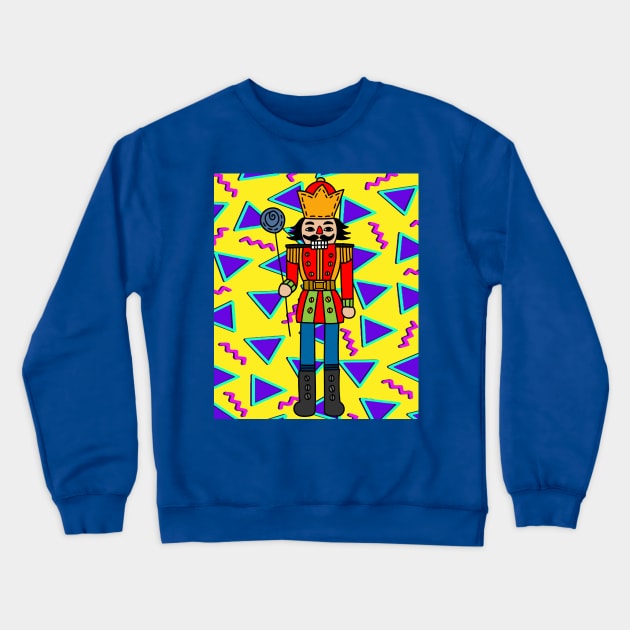 Nutcracker Figures Walnuts Crewneck Sweatshirt by flofin